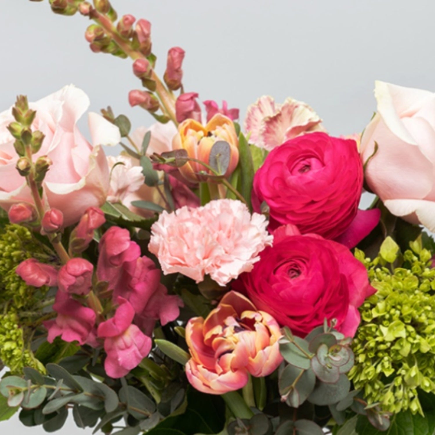 Bright Beauty Flower Arrangement Closeup