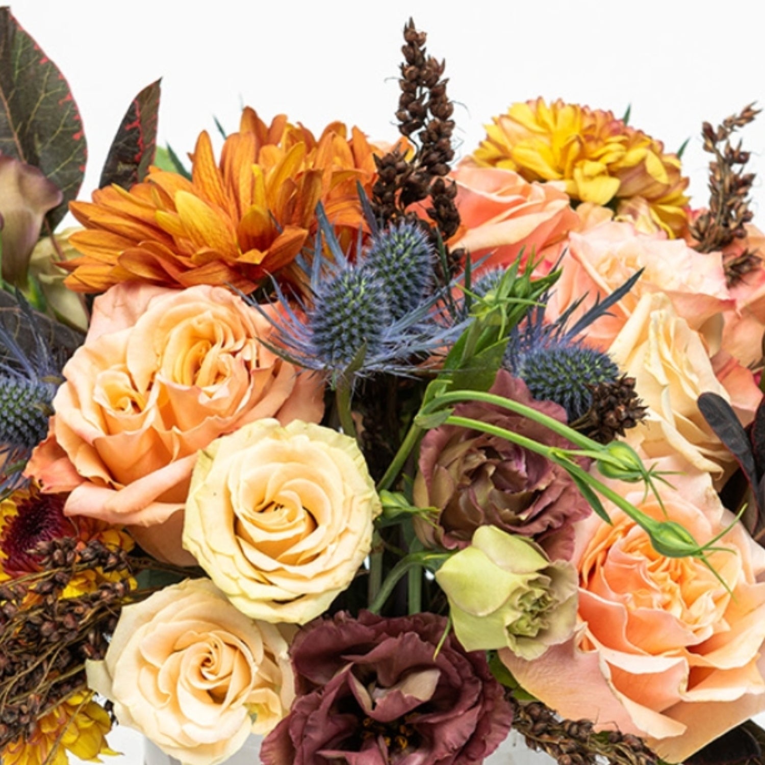 Cider Flower Arrangement Closeup
