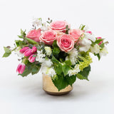 Tickled Pink Flower Arrangement
