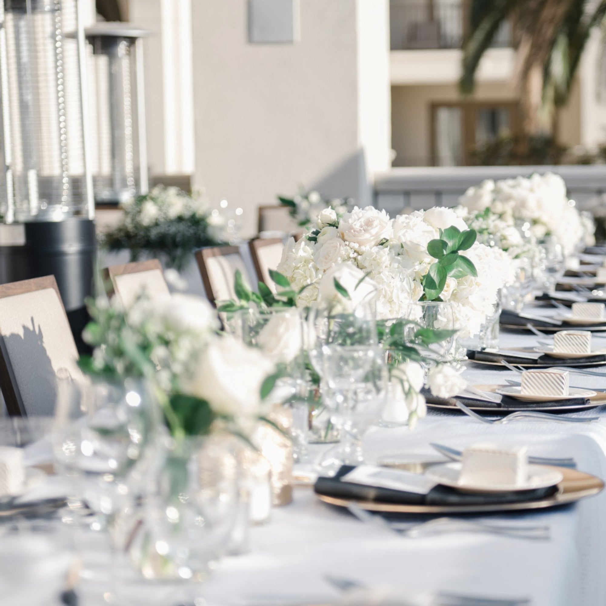Wedding Table Floral Arrangements | Viola Floral