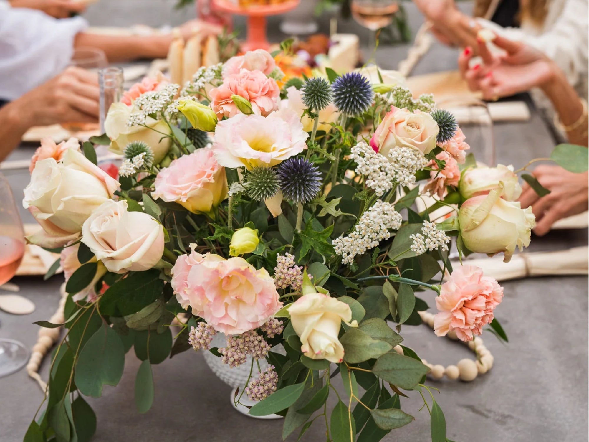 Spring Tablescape for a Bright and Airy Celebration | Viola Floral