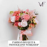 July 27: Parisian Bouquet & Photography Workshop