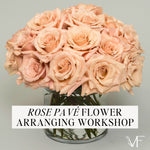 Rose Pave Flower Arranging Workshop Viola Floral