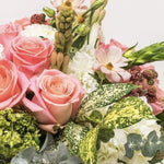 Charming Blooms Flower Arrangement Closeup