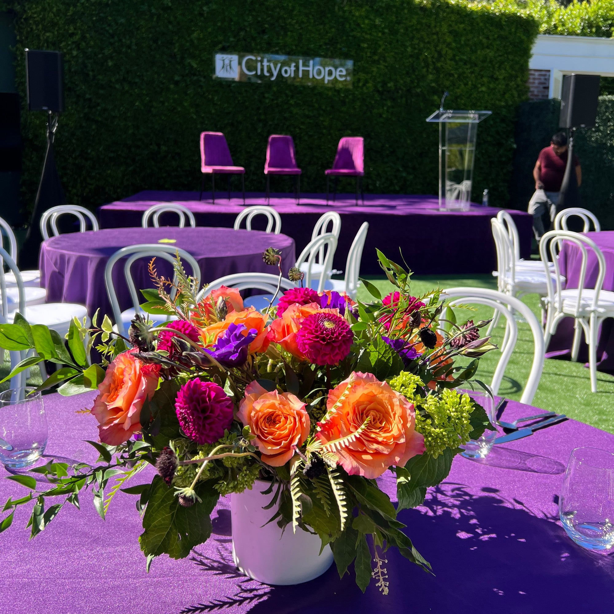 Corporate Event Floral Design | Viola Floral