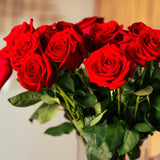 Crimson Charm Red Roses Bouquet