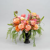 Peach After Dark Flower Arrangement