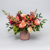 Rosy Glow Flower Arrangement