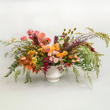 Autumn Affair Vintage Vessel Flower Arrangement