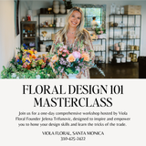 Jan. 28 or Feb. 25 Floral Design 101 Masterclass