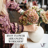 April 24 BYOV (Bring Your Own Vase) Flower Arranging Workshop