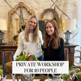 Private Flower Arranging Workshop for 10 People